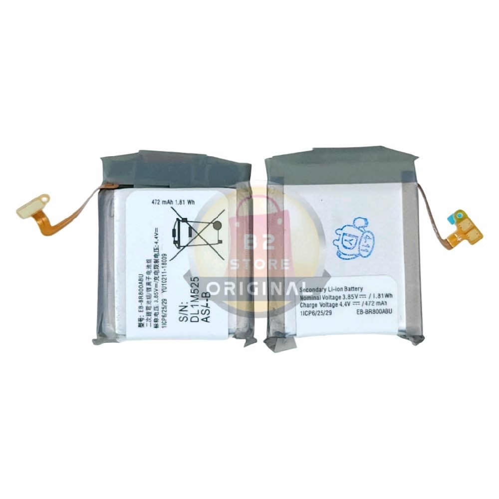 BATERAI EB-BR800ABU / EB-BR810ABU COMPATIBLE UNTUK SAMSUNG WATCH GEAR S4 R800 SM-R800 / SM-R810 BATT