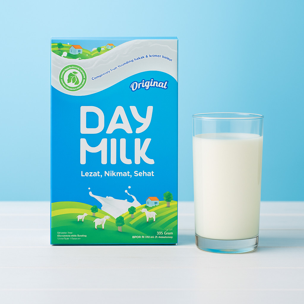 

DAYMILK - Susu Kambing Etawa - 4 Varian Rasa - Bantu Atasi Nyeri Sendi - HALAL - BPOM - COD