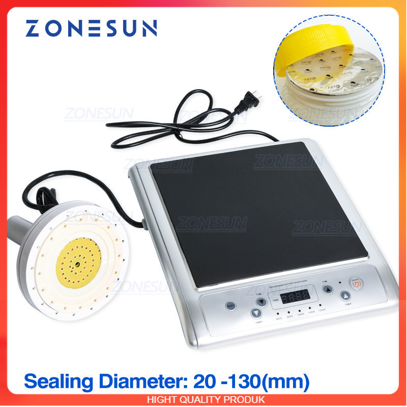 

BEST QUALITY ZONESUN GLF-500L Microcomputer Hand-held Electromagnetic Induction Aluminum Foil Cap Sealing Machine Continuous Induction Sealer