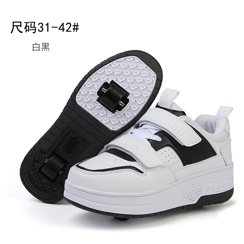 Sepatu Heelys Anak Laki-laki Perempuan Dewasa Sepatu Heelys Sepatu Roda Ganda Sepatu Terbang Sepatu 