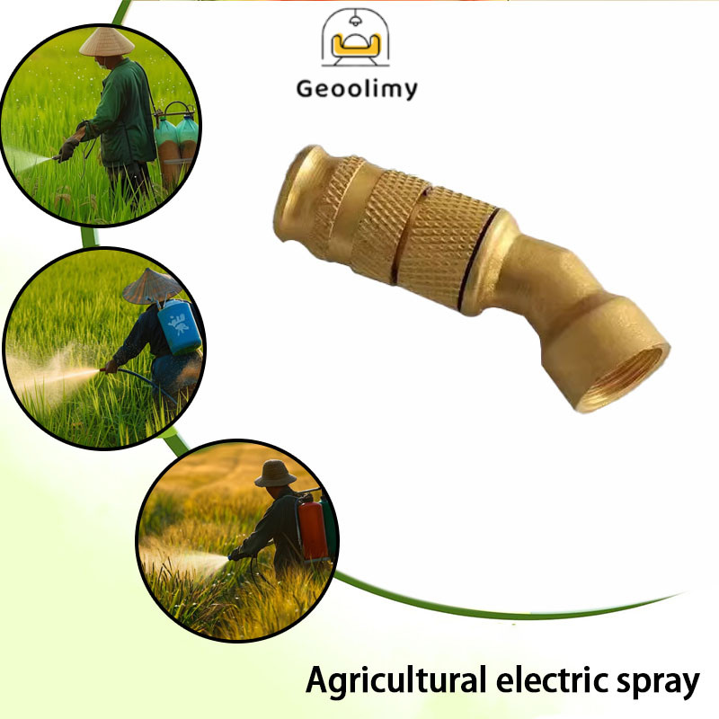 Nozzle Lubang 1 Stainless Super Kabut Tembaga Atomizing Adjustable Nozzle / Geoolimy