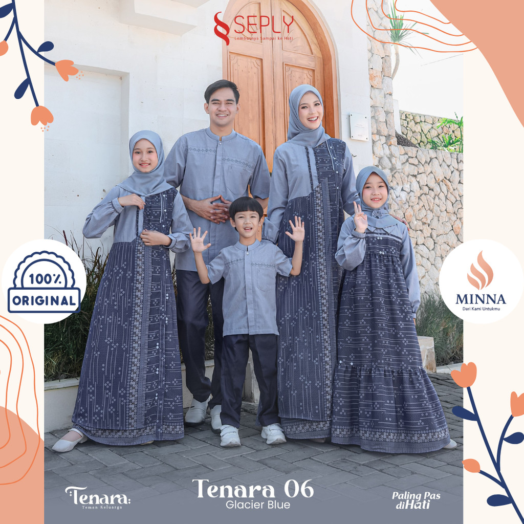 Seply Sarimbit Keluarga Tenara 06 Glacier Blue