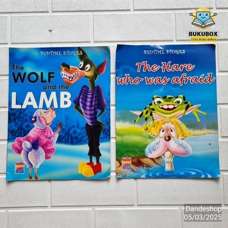 Bed Time Stories Classics - Brijbasi Art Press - English Children Story Book - Buku Cerita Anak Baha