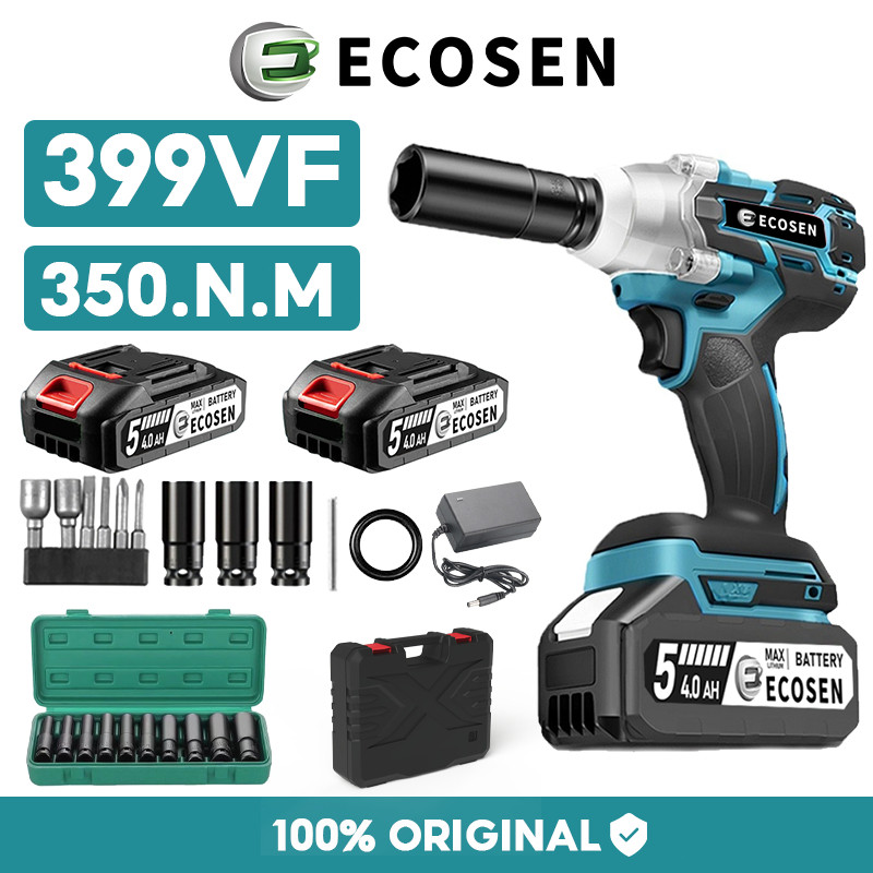 TEAMOR ECOSEN 399VF Mesin Bor Impact Cordless Impact Wrench cordless mesin impact tekiro inpek pembu