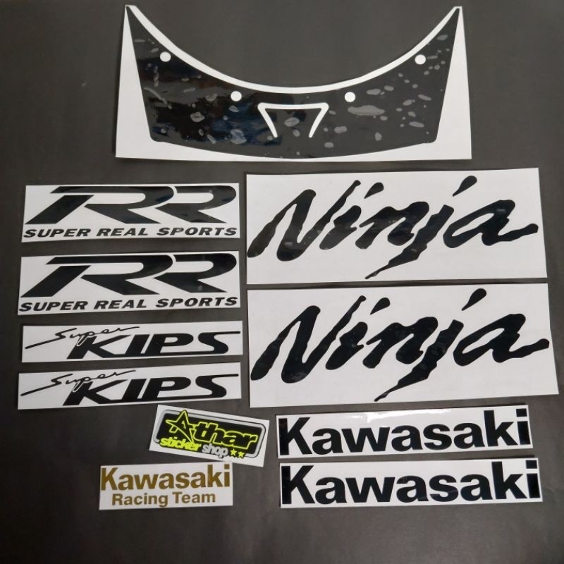 STRIPING NINJA RR OLD 150 CBU STIKER STRIPING ZX VARIASI NINJA ZX RR NINJA CBU