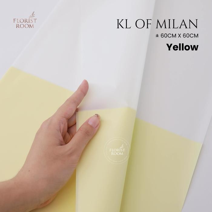 

TERBARU!! 20 Lembar KL Milan - Bungkus Bunga - Promo - Cuci Gudang - Yellow