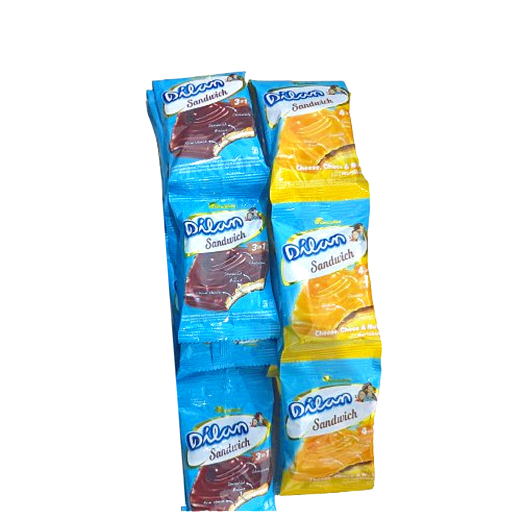 

GARUDA FOOD DILAN Chocolate Crunchy Caramel/Bar/Sandwich