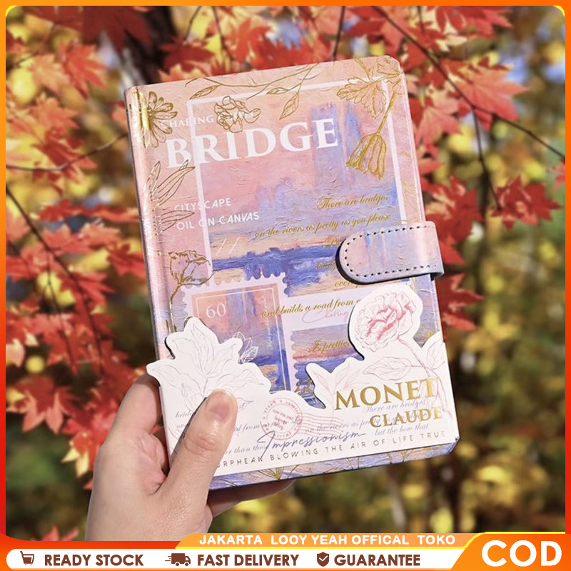 

Full Color Buku Diary Hardcover Notebook Buku Book Nature Pemandangan Korea Vintage Lucu Notebook