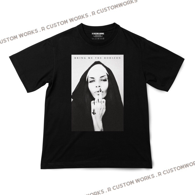 Kaos band Bring Me The Horizon Nun Black