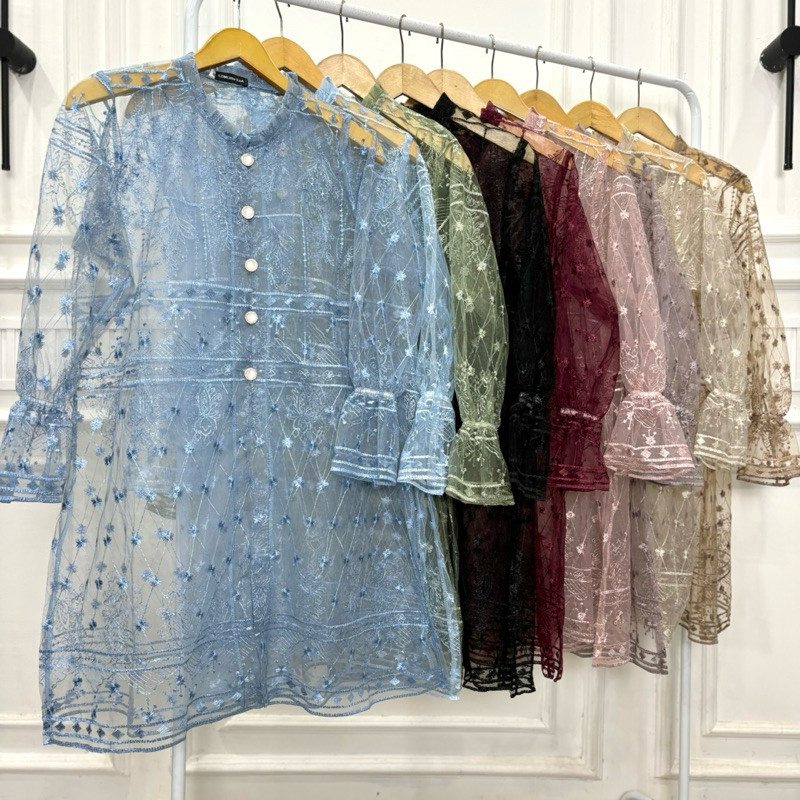 Outer Brukat Tile Sapto kondangan Wanita