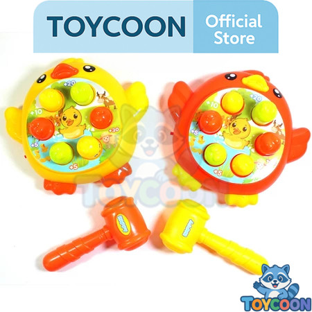 TCS Mainan Anak Bebek Pukul Musik / Mainan Anak Kura Pukul Musik / Mainan Edukasi Musik Anak