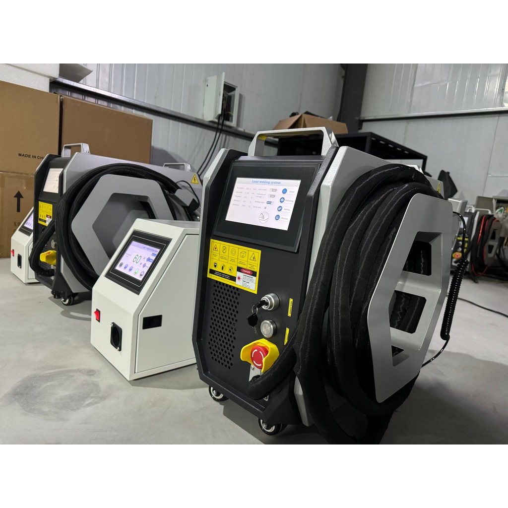 Mini Laser Solder For Metal Aluminum Stainless Steel Fiber Handheld Air Cooling Laser Welding Machin