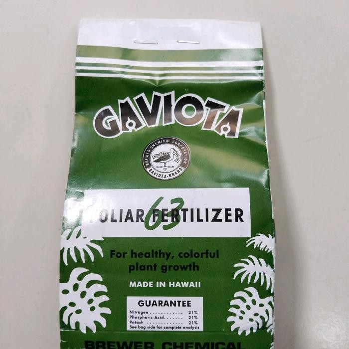 GRATIS ONGKIR Pupuk Gaviota 63  Gaviota 67 Pupuk Pertumbuhan Pembungaan Tanaman Anggrek 450gr - Gavi