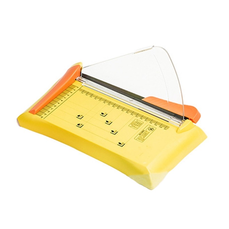 

97QB Paper Cutter Guillotines Paper Trimmer with Automatic Security Safeguarding Ruler