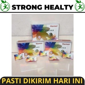Hamer Candy Candies Rainbow Herbal eceran 1Pcs - Permen Hamer Original