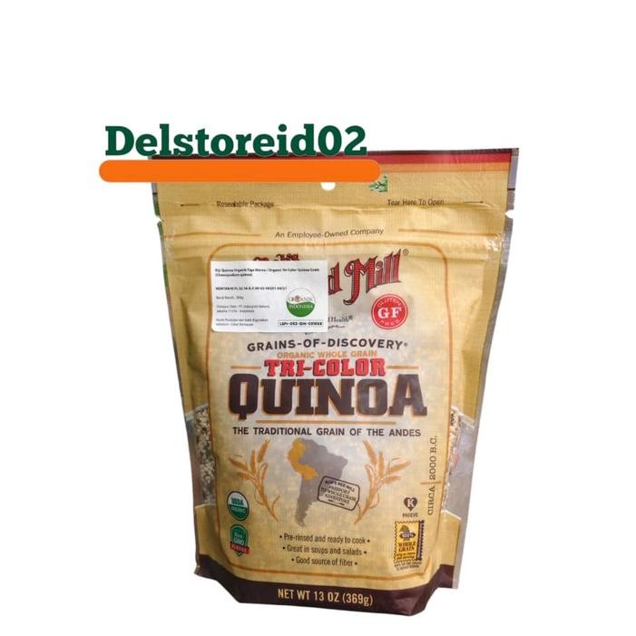 

Bob's red mill organic whole grain tri color quinoa 369gr