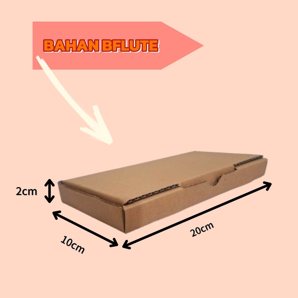 

Kardus Box BFLUTE Baru 20x10x2 Case Casing Tempered Glass TG Anti Gores Asesoris Handphone HP Cocok Untuk Penjual Online Jualan Seller Karton Packing Dus Bahan B-FLUTE Die Cut Polos 20 cm x 10 cm x 2 cm 20cmx10cmx2cm