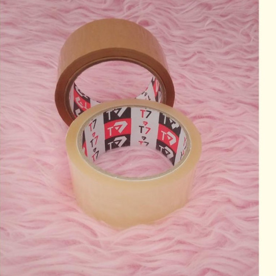 

Lakban Bening & Coklat - Rekat Super Kuat & Anti Robek