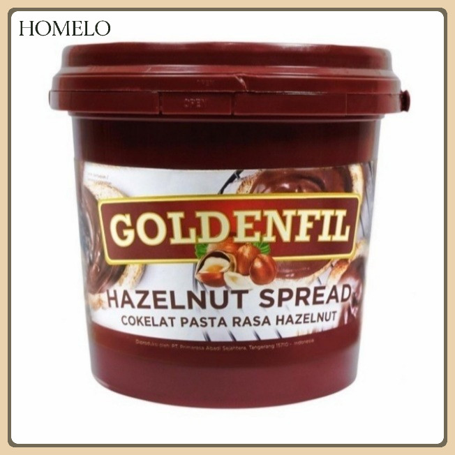 

(HOMELO) Goldenfil HAZELNUT SPREAD 1KG