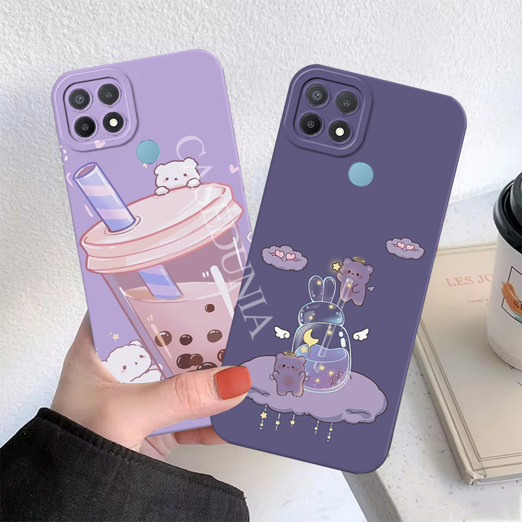 Oppo A15 / A15s / A35 Softcase - Bumper - Motif B3ar Un9u - Tpu - Prokamera - Pelindung