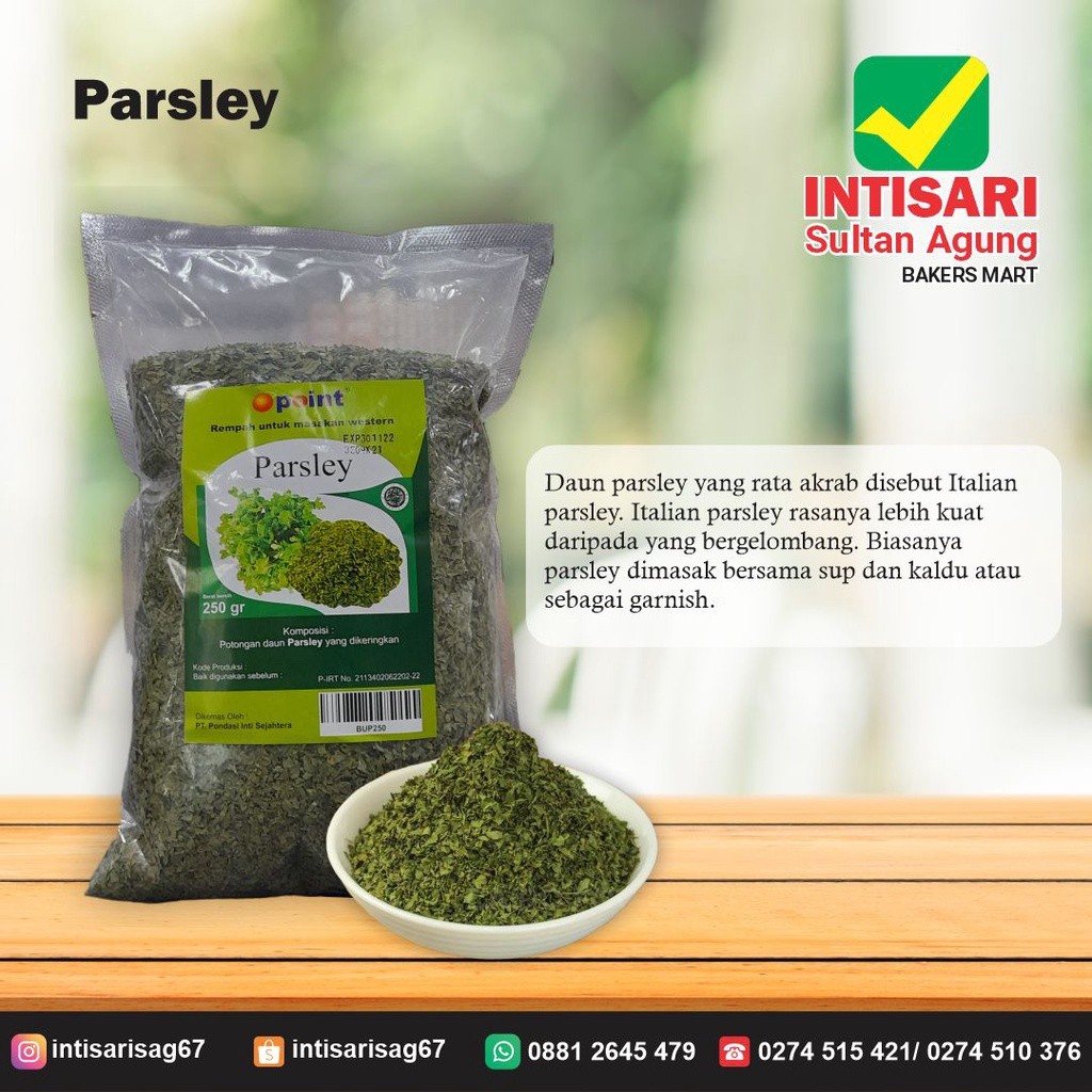 

PARSLEY 250 GR