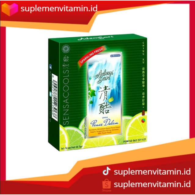 

ADEM SARI 12x5`s BOX Membantu menjaga kesehatan tubuh secara keseluruhan