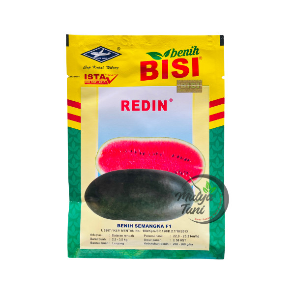 Benih Semangka Redin 20 Gram Semangka Berbiji Original