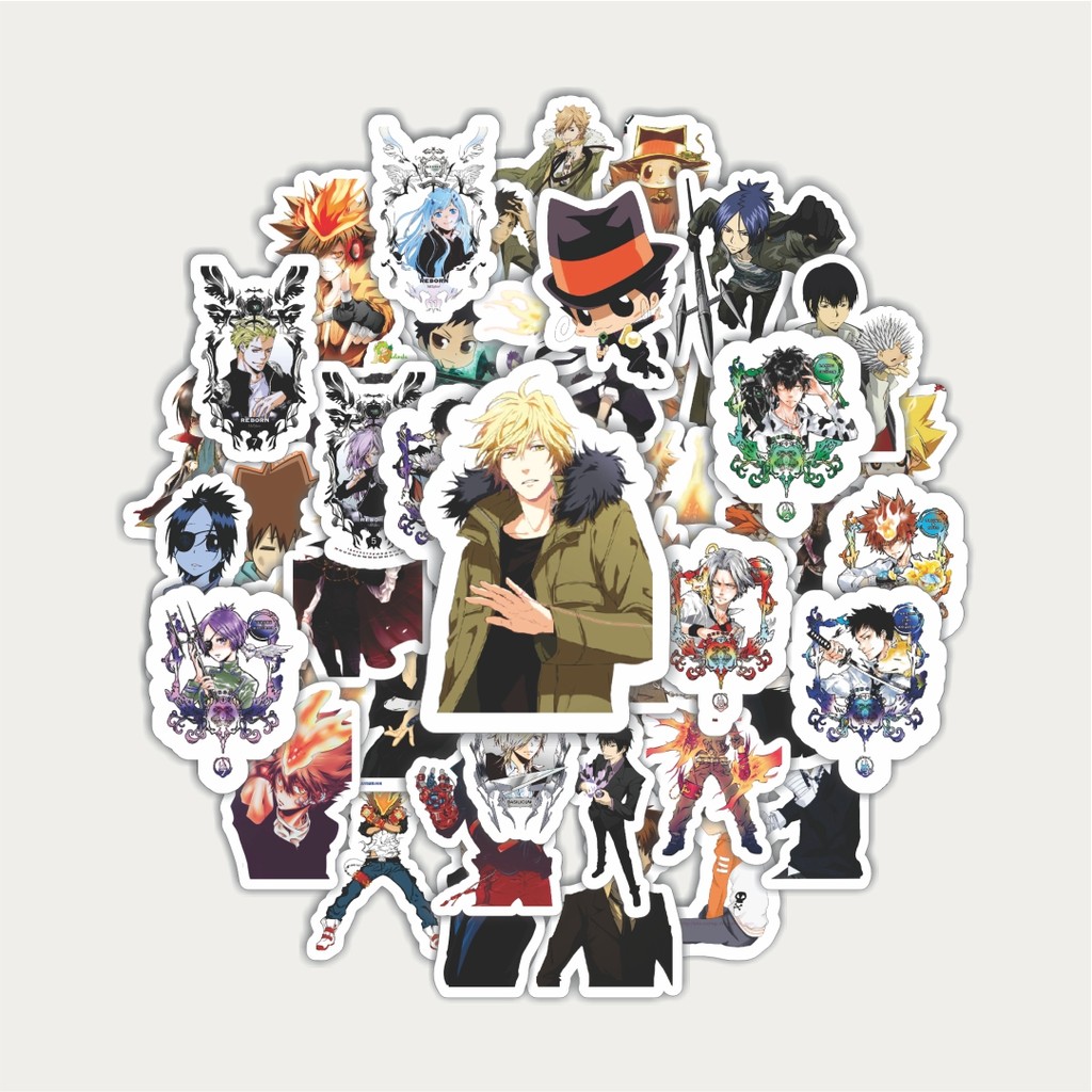 

Sticker Pack Stiker Anime Series Reborn Karakter Mix 4 | Sticker TUMBLR | Stiker LAPTOP KOPER HELM