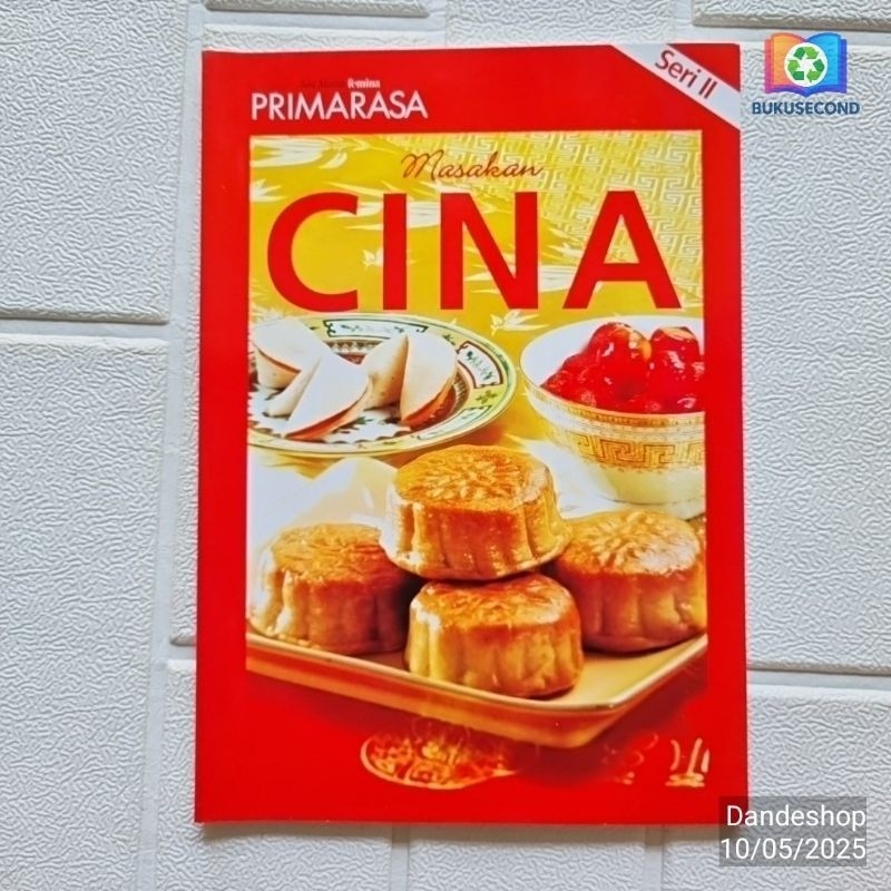 (BEKAS) Masakan Cina Seri II - Seri Masak Femina Primarasa Edisi Khusus - Buku Resep Masakan