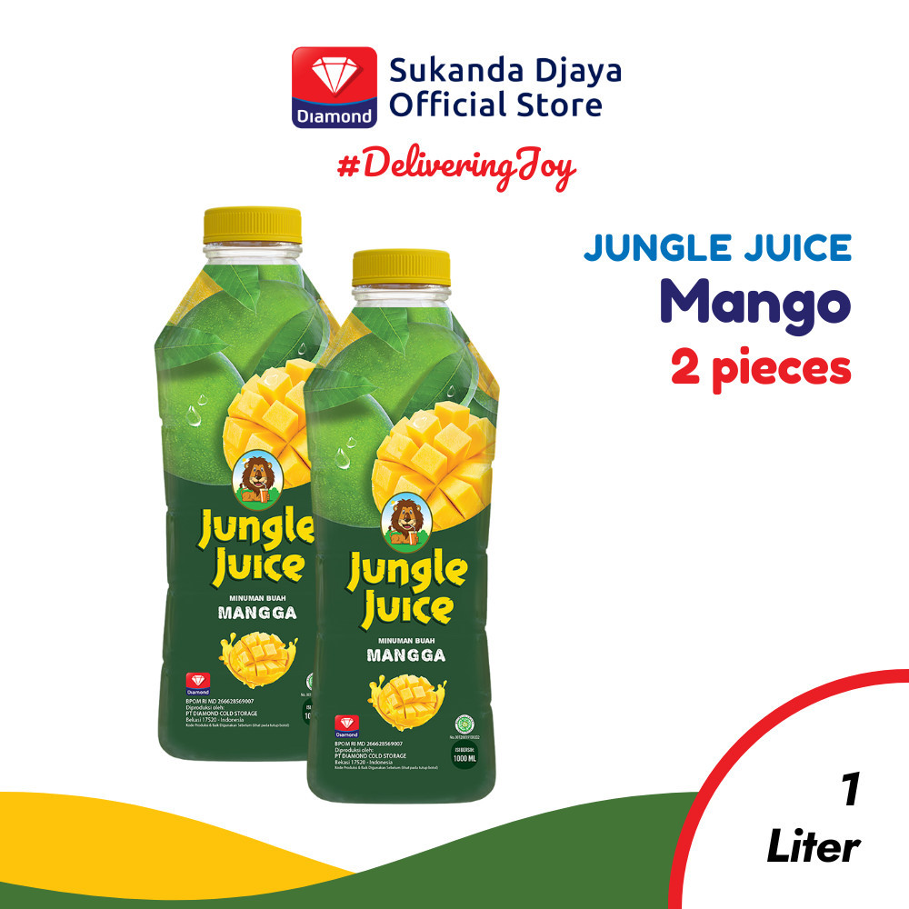 

Jungle Juice Mango 1 L - Twin Pack