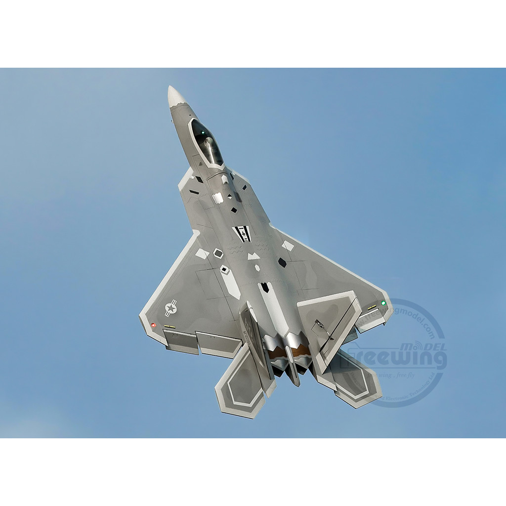 RC Jet Plane Freewing F22 Raptor 80mm PNP