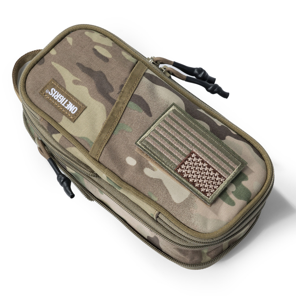 

ONETIGRIS Pencil Case - Pencil Pouch School Office Supplies Stationery, Zipper Multi-Slot Large Capacity Pencil Bag Organizer