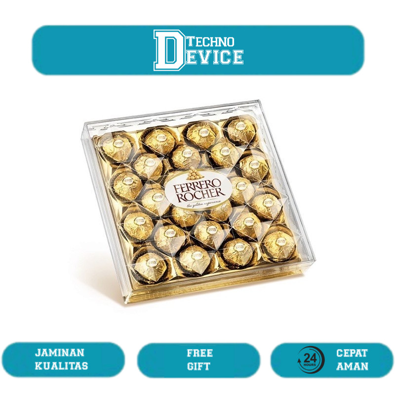 Ferrero Rocher Coklat 24 pcs Exp Maret 2026  PROMO HALAL