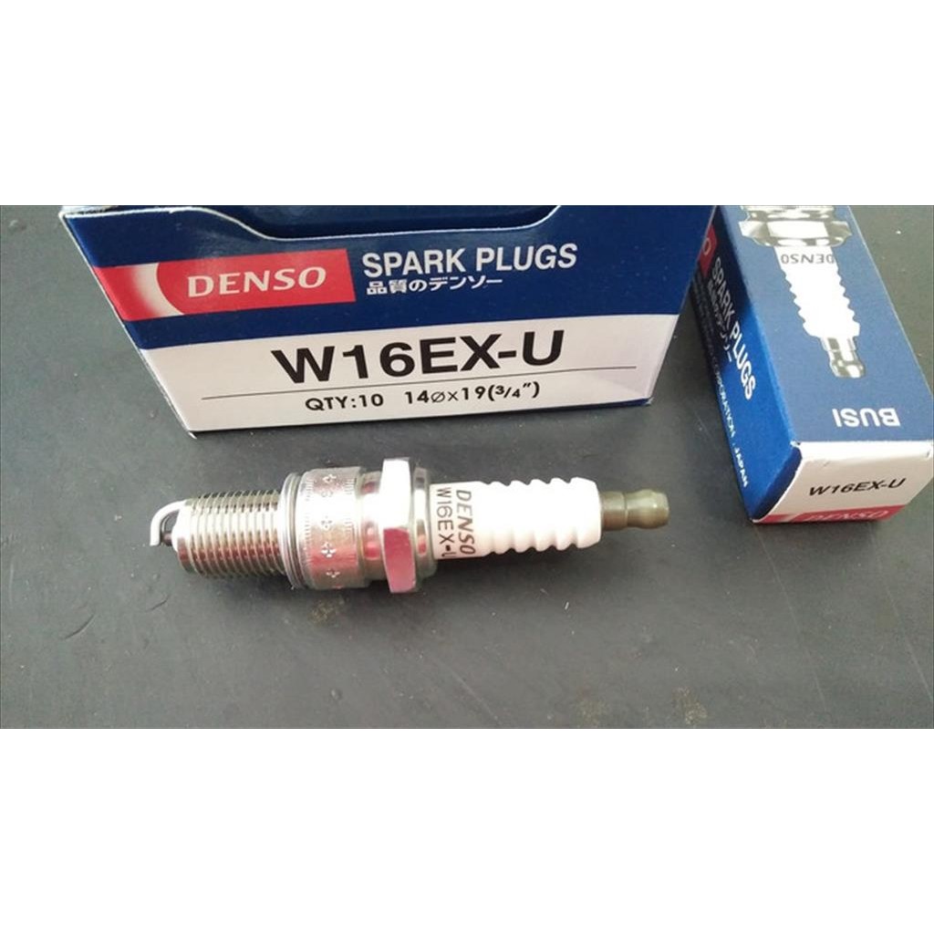 Busi Spark Plug Mobil Mitsubishi Kuda W16EX-U Denso Original