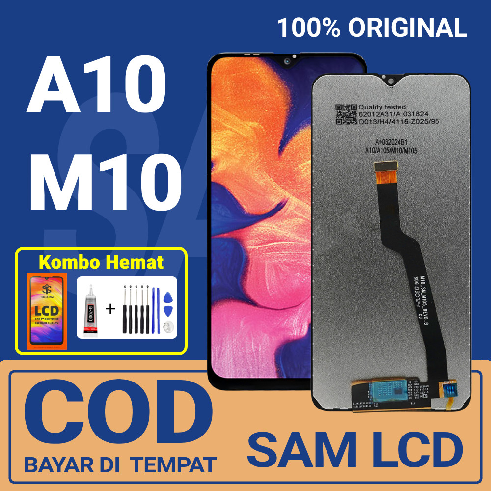 【ORIGINAL】LCD Samsung A10  /M10 Ganti Layar hp Touchscreen UNIVERSAL lcd samsung a10 Original 100% F