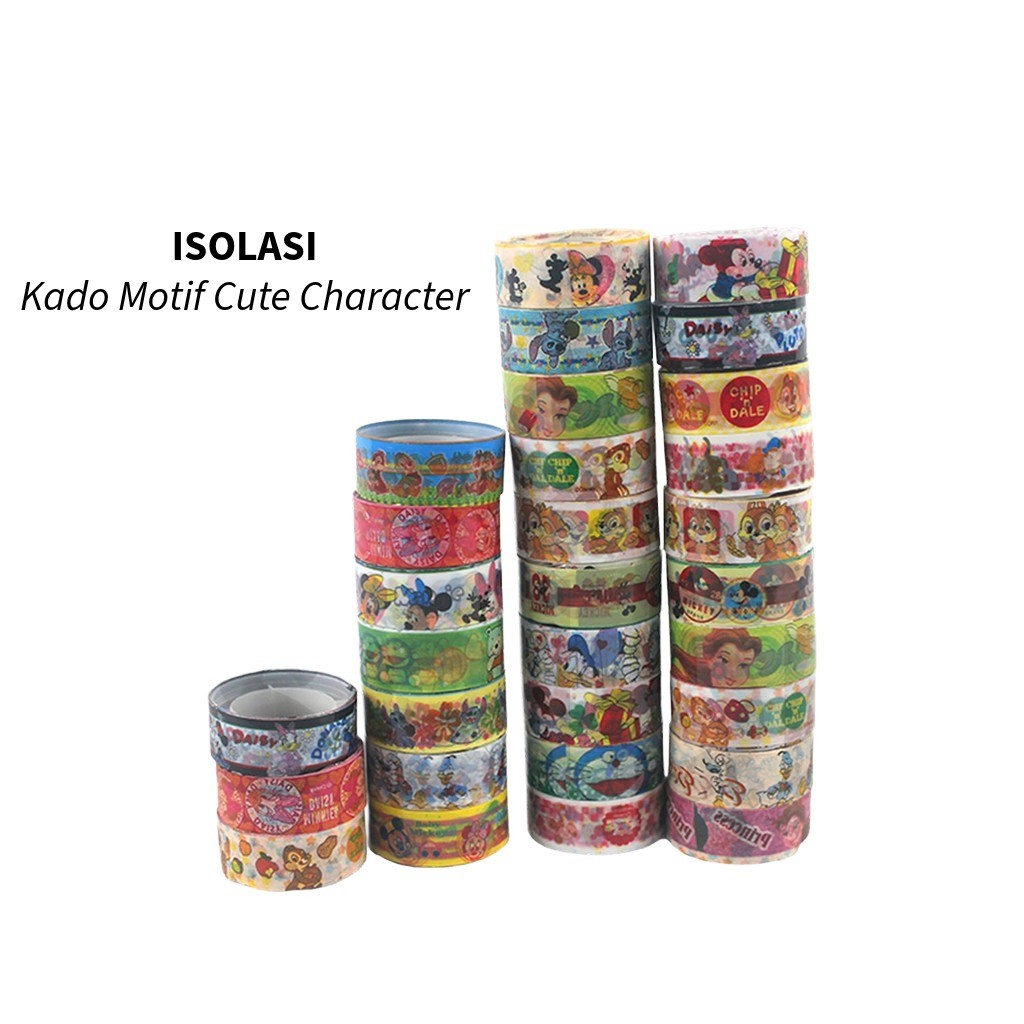 

♚1slop Isolasi Fancy Glitter/ 10pcs Isolasi Motif♚
