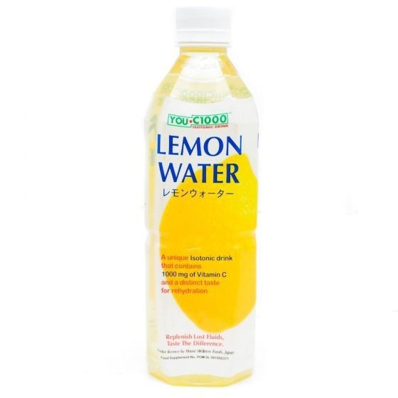 You C 1000 LEMON Water Botol PLASTIK 500ml 1 Pcs