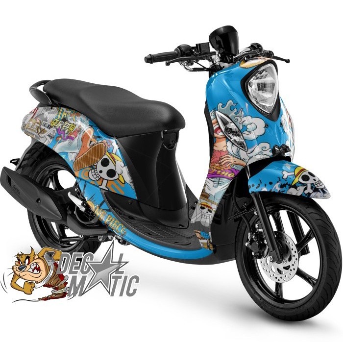 [Decal Anime] Decal Yamaha Fino FI 125 Full body Stiker Premium  One Piece Gear 5