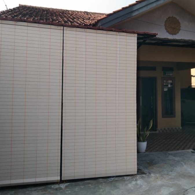 krei PVC outdoor & tirai kayu outdoor #krei#tirai#indoor#gordeng