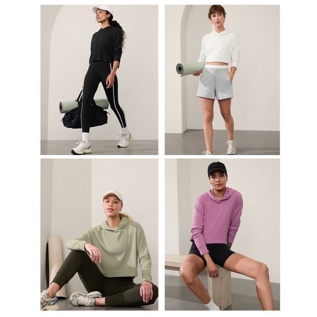 WARNAMU - ATHLETA CROP HOODIE #490