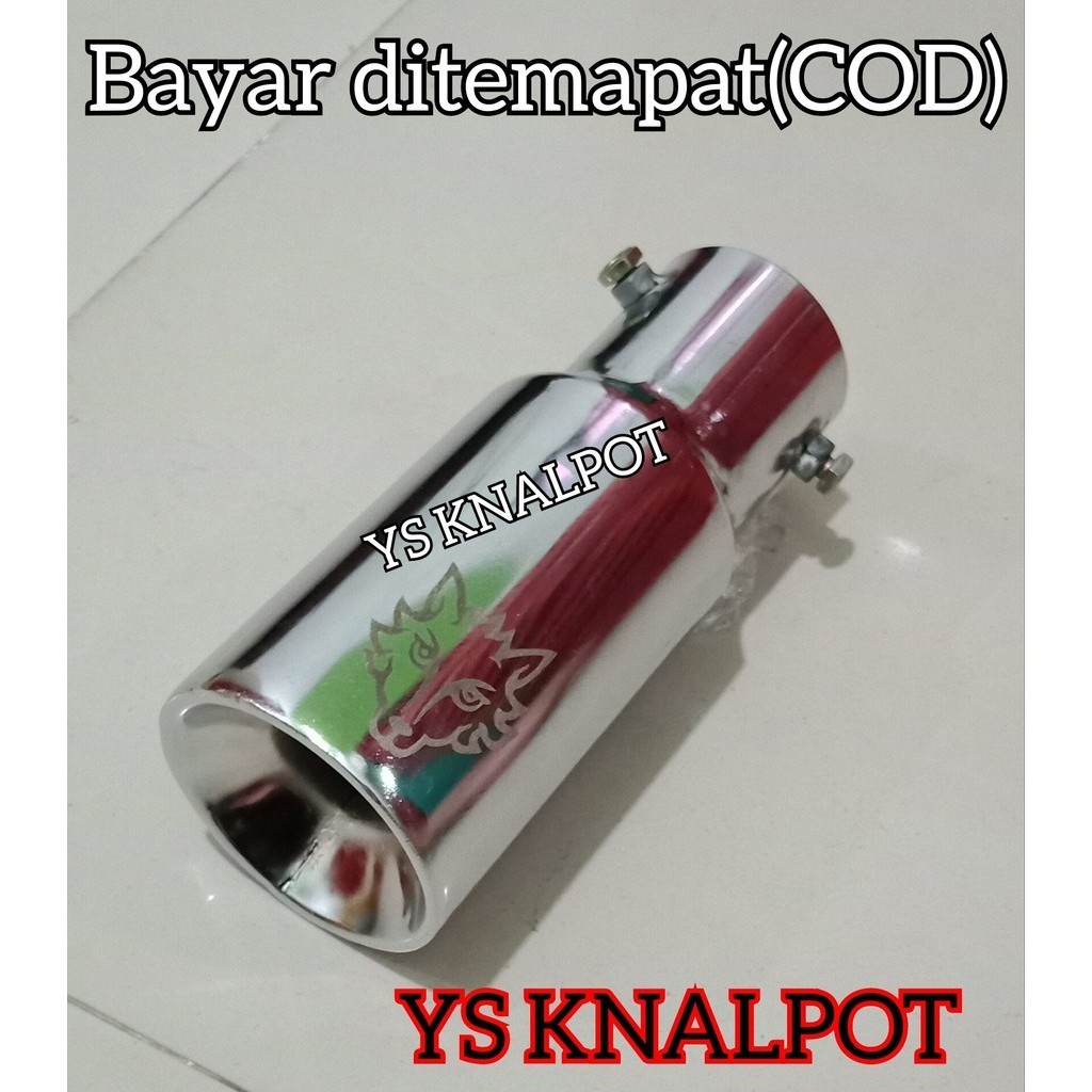 knalpot srigala mobil bensin