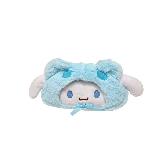 

TERLARIS! Fur pen case sanrio tempat pensil bulu melody kuromi cinnamoroll - cinnamoroll