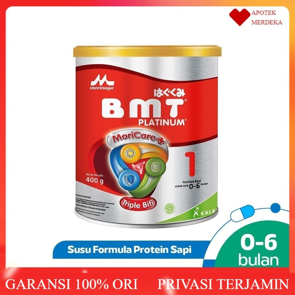 Morinaga BMT Platinum Moricare+ 400gr / BMT PLATINUM 400 GR/400GR/ MORINAGA