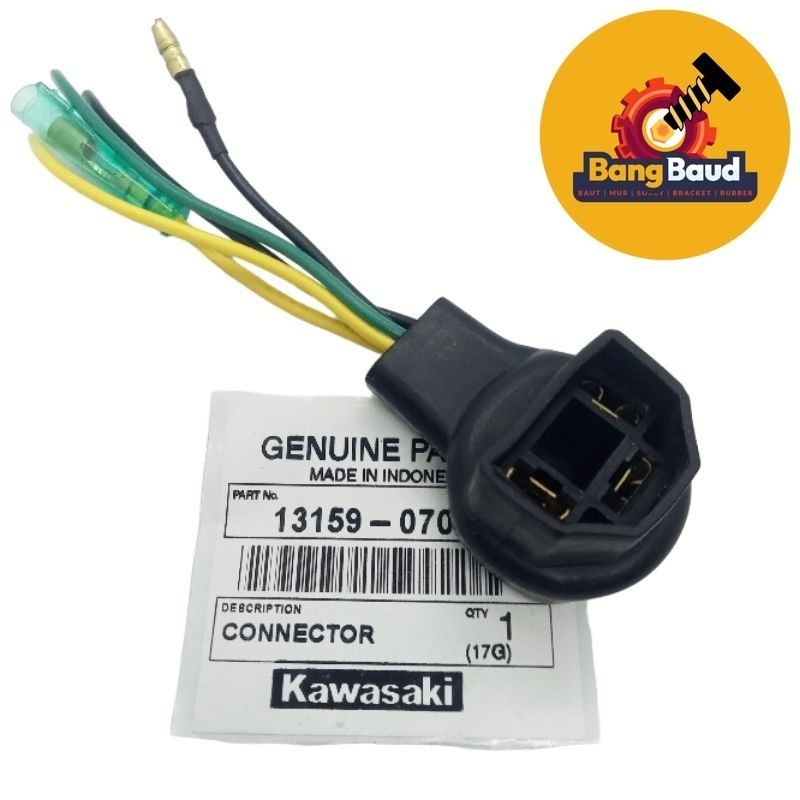 Kabel soket lampu depan H4 KAWASAKI NINJA RR NINJA R NINJA 250 KARBU