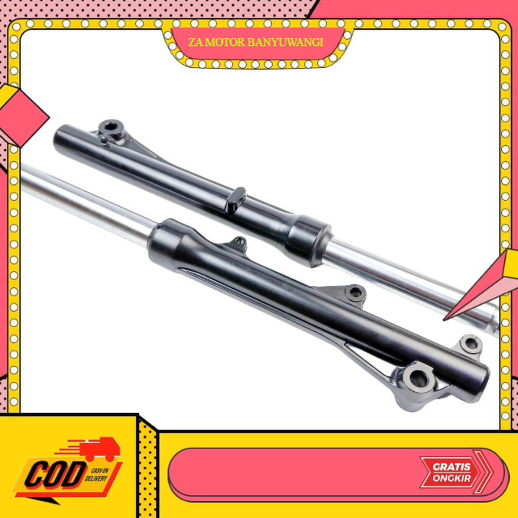 Shock Depan Honda Beat Ori / As Shock Depan Tabung Honda Beat FI, Vario 110 FI & Vario 125 - KZL