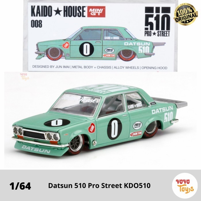 AR2158 MiniGT Kaido House Datsun 510 Pro Street KDO510 Mijo Exclusive Mini GT