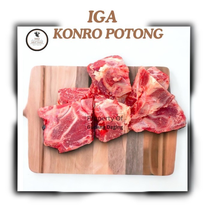 

Iga Konro Potong - Iga Punggung Sapi 1kg | Gudang Daging