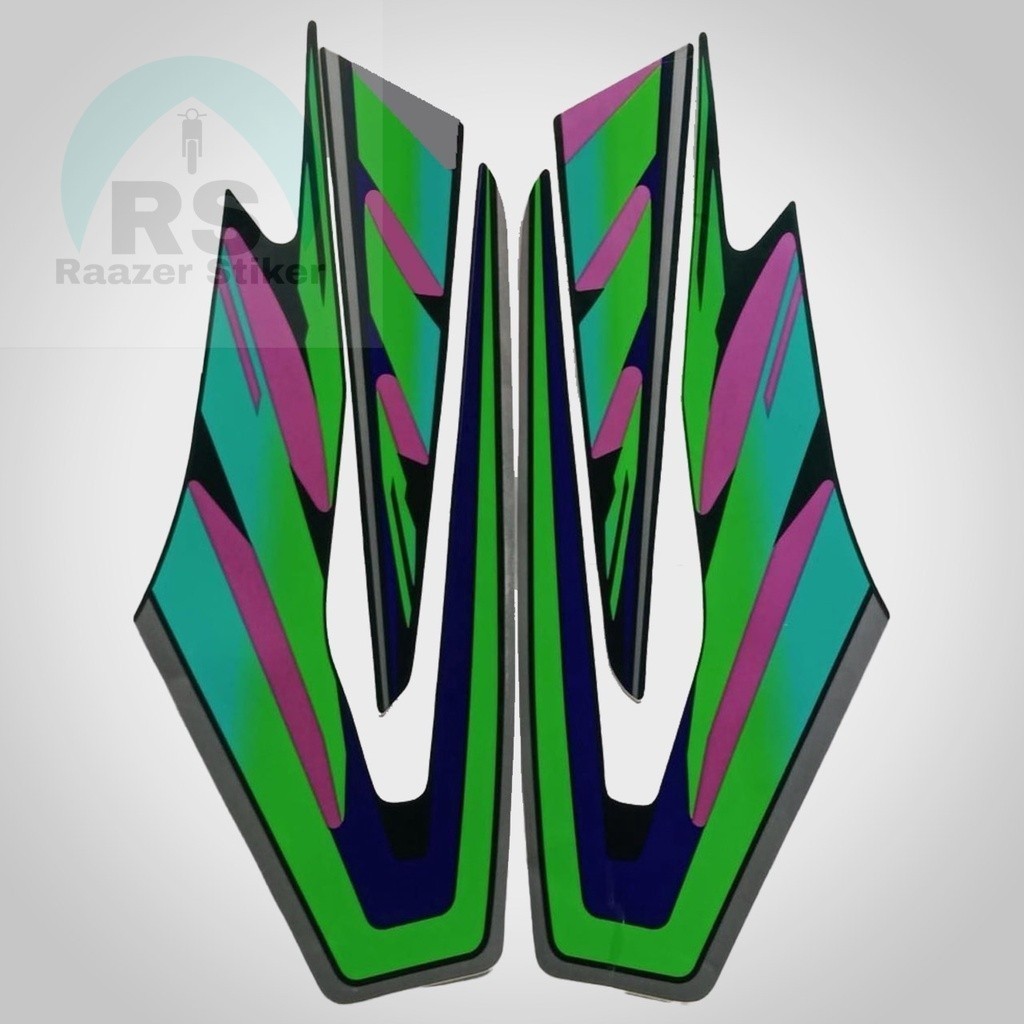 Stiker Standar Yamaha RX King 1997 - List Stiker Standar RX KING 1997 - RX KING 1997