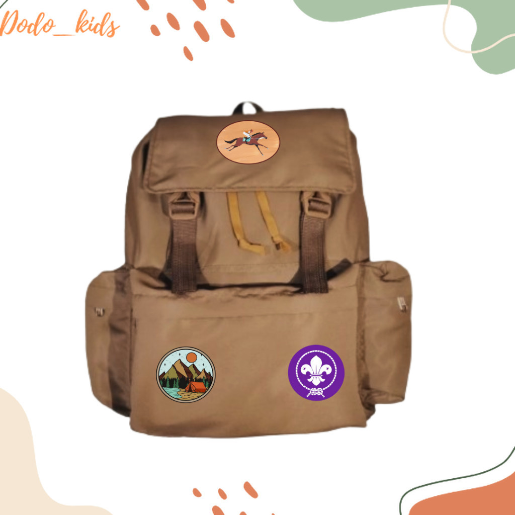 DODOBAGS - TAS MODEL PETUALANGAN SHERINA / TAS BACKPACK SEKOLAH SD/SMP/SMA