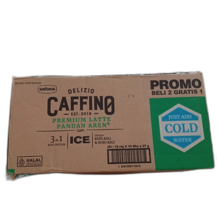 

Caffinino premium latte pandan aren per dus